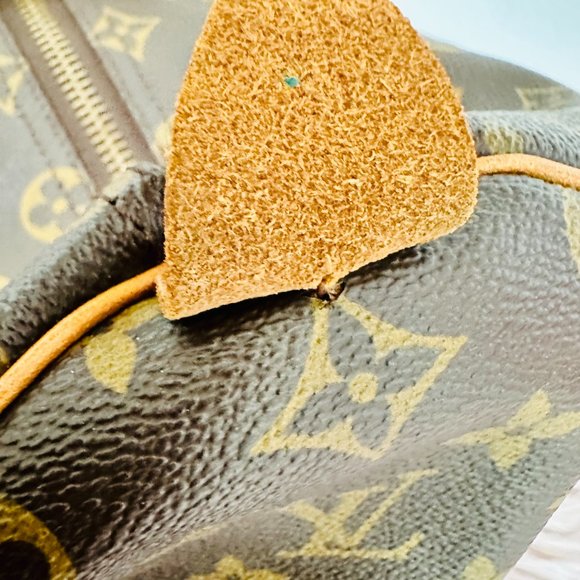 AUTHENTIC LOUIS VUITTON KEEPALL 50 MONOGRAM WITH DUST BAG LUGGAGE SET VI881 - Picture 13 of 16